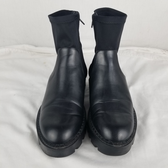 Zara Platform Chunky Side-Zip Booties - Picture 4 of 8